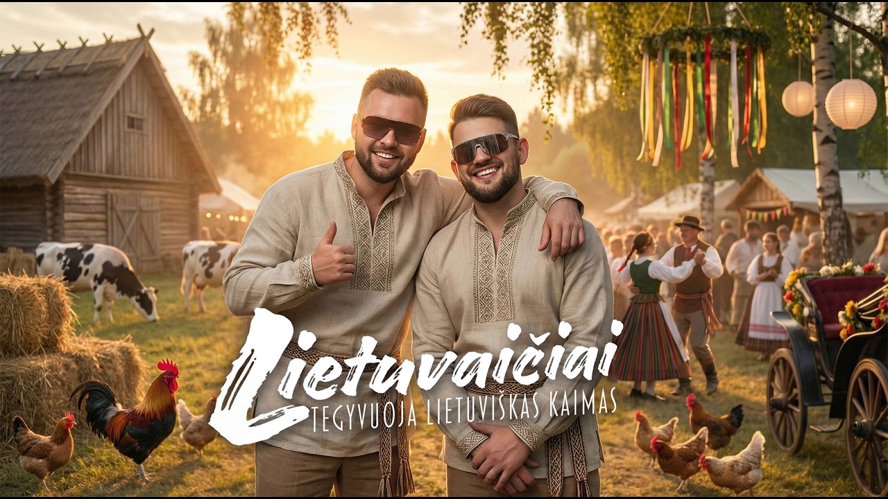 Lietuvaičiai - Tegyvuoja Lietuviškas Kaimas (Official Visualizer) Mp3 Atsisiųsti